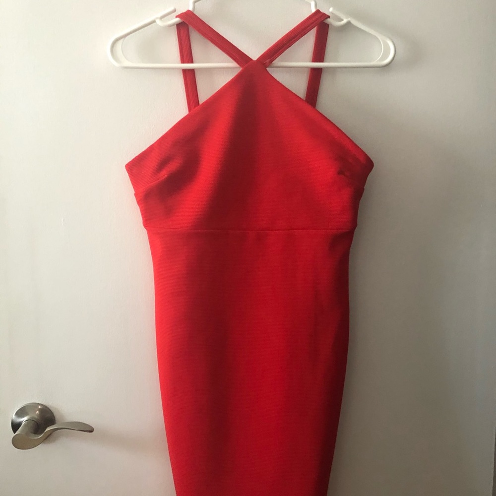 Red mini dress from Forever 21